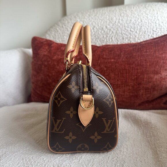 Louis Vuitton Speedy Speedy Bandoulière 20 with Beige Strap - Picture 3 of 15